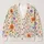 Watercolor Wildflower Blooms for Festive Everyday Layering, Women's Floral Wardrobe All-over Print Knitted Cardigan - 1