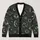 Green Spiral Eye Motifs for Mystical Autumn Layering, Women's Bohemian Style Wear All-over Print Knitted Cardigan - 1