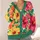 Tropical Hibiscus Blooms in Pink and Yellow for Bright Spring Summer Layering Style All-over Print Knitted Cardigan - 4