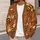 Blocky Honey Bee Motifs for Autumn Layering, Vacation Days, and Women's Casual Style All-over Print Knitted Cardigan - 5