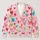 Colorful Heart Motifs for Romantic Spring Layering and Cheerful Everyday Weekend Style All-over Print Knitted Cardigan - 1
