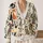 Colorful Cat Faces For Cozy Autumn Outings, Vacation Layering, And Everyday Women's Style All-over Print Knitted Cardigan - 2