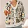 Colorful Cat Faces For Cozy Autumn Outings, Vacation Layering, And Everyday Women's Style All-over Print Knitted Cardigan - 4