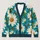 Blue Sky Daisy Blossoms for Casual Vacation Layering, Women's Autumn And Winter Style All-over Print Knitted Cardigan - 1