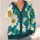 Blue Sky Daisy Blossoms for Casual Vacation Layering, Women's Autumn And Winter Style All-over Print Knitted Cardigan - 4