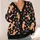 Gingerbread Skeletons and Candy Canes for Halloween Holiday Layers, Women’s Style All-over Print Knitted Cardigan - 4