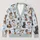Whimsical Dog Lovers Gift for Cozy Autumn Outings and Casual Weekend Layering Style All-over Print Knitted Cardigan - 1