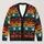 Halloween Pumpkins, Bats & Ghosts for Spooky Autumn Parties and Cozy Fall Celebrations All-over Print Knitted Cardigan - 1