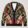 Queen of Hearts Playing Card Style for Halloween Cosplay and Wonderland Fan Gifts All-over Print Knitted Cardigan - 1