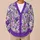 Lavender Purple Floral Garden For Elegant Autumn Outings And Romantic Getaways Women All-over Print Knitted Cardigan - 6