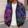 Multicolor Heart Motifs for Romantic Vacation Dates, Weekend Outings, and Everyday Layering All-over Print Knitted Cardigan - 5