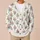 Pink And Purple Flowers In Blue Vases For Spring Layering, Vacation Style, And Dates All-over Print Knitted Cardigan - 6