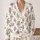 Pink And Purple Flowers In Blue Vases For Spring Layering, Vacation Style, And Dates All-over Print Knitted Cardigan - 2