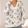Pink And Purple Flowers In Blue Vases For Spring Layering, Vacation Style, And Dates All-over Print Knitted Cardigan - 4
