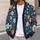 Colorful Hand-Drawn Wildflowers For Casual Office Days And Weekend Layering For Women All-over Print Knitted Cardigan - 5
