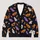 Halloween Candy Cats, Ghosts and Pumpkins for Spooky Season Trick-or-Treat Style All-over Print Knitted Cardigan - 1