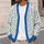 Mahjong Tile Florals for Game Night Gatherings and Chinoiserie Style Lovers Gift Idea All-over Print Knitted Cardigan - 5