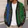 Anna Floral Coronation Style for Halloween Cosplay and Theme Park Visits All-over Print Knitted Cardigan - 5