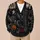 Vintage Horror VHS Tape Stack for Halloween Movie Nights and Retro Autumn Fans All-over Print Knitted Cardigan - 6