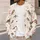 Brown Sparrow Heart Motif for Romantic Spring Outfits and Casual Vacation Style Women All-over Print Knitted Cardigan - 5