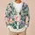 Large Watercolor Floral Blossoms for Relaxed Everyday Layering, Bohemian Women’s Style All-over Print Knitted Cardigan - 6