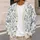 Blue Botanical Peony Blooms for Elegant Everyday Layering, Spring Outings, and Gifts All-over Print Knitted Cardigan - 5