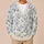 Blue Botanical Peony Blooms for Elegant Everyday Layering, Spring Outings, and Gifts All-over Print Knitted Cardigan - 6