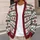 Nordic Reindeer And Snowflake Holiday Motifs For Christmas Parties And Winter Gatherings All-over Print Knitted Cardigan - 5