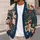 Santa, Snowman & Gingerbread House Holiday Cheer for Cozy Christmas Gift Giving All-over Print Knitted Cardigan - 5