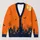 Haunted House Halloween Scene for Spooky Season Celebrations and Autumn Nights All-over Print Knitted Cardigan - 1