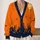 Haunted House Halloween Scene for Spooky Season Celebrations and Autumn Nights All-over Print Knitted Cardigan - 2