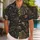 Midnight Fern and Wildflower Garden for Island Evenings and Resort Getaways for Men Hawaiian Shirt - 1