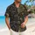 Midnight Fern and Wildflower Garden for Island Evenings and Resort Getaways for Men Hawaiian Shirt - 6