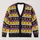 Halloween Pumpkins, Bats And Spiders For Cozy October Nights And Seasonal Gatherings All-over Print Knitted Cardigan - 1