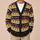 Halloween Pumpkins, Bats And Spiders For Cozy October Nights And Seasonal Gatherings All-over Print Knitted Cardigan - 6