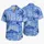 Indigo Island Line Scenes for Resort Getaways and Coastal Weekends for Men Who Travel Hawaiian Shirt - 5