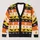 Halloween Ghosts, Candy Corn and Bats for Trick-or-Treat Party Outfit Styling Fun All-over Print Knitted Cardigan - 1