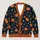 Pumpkin Harvest and Autumn Leaves for Cozy Thanksgiving Gatherings and Seasonal Fall Style All-over Print Knitted Cardigan - 1