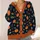 Pumpkin Harvest and Autumn Leaves for Cozy Thanksgiving Gatherings and Seasonal Fall Style All-over Print Knitted Cardigan - 4