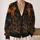 Haunted Halloween Town Pumpkin Village for October Nights and Spooky Season Fans All-over Print Knitted Cardigan - 2