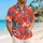 Blue Tiger Jungle Motifs for Bold Island Getaways, Resort Days, and Vacation Nights Hawaiian Shirt - 6