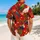 Colorful Parrots and Tropical Flowers for Island Vacations and Resort Escapes for Men Hawaiian Shirt - 2