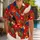 Colorful Parrots and Tropical Flowers for Island Vacations and Resort Escapes for Men Hawaiian Shirt - 1