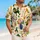 Leprechaun Breakfast Garden Harp Scene for St. Patrick’s Day Brunch and Cottage Style Hawaiian Shirt - 6