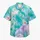 Turquoise Lavender Cloudscape for Beach Holidays, Resort Lounging, and Island Escapes Hawaiian Shirt - 7