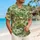 Tropical Misty Mountain Village Scene for Resort Getaways, Island Travel, Nature Lovers Hawaiian Shirt - 6
