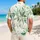 Jasmine Leaf Foliage for Tropical Resort Style, Vacation Wear and Island Garden Lovers Hawaiian Shirt - 2