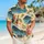 Diamond Head Ocean Scenes for Tropical Vacations, Island Getaways, and Beach Days Hawaiian Shirt - 6