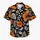 Orange Hibiscus and White Botanical Vines for Tropical Resort Vacations and Island Evenings Hawaiian Shirt - 7