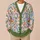 Pastel Floral Bow Garden with Sunflowers for Spring Getaways and Date Nights for Women All-over Print Knitted Cardigan - 6